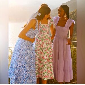 Hill House Ellie Nap dress size small mosaic print